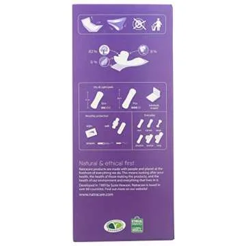 Natracare Dry & Light, Plus, Natural and Absorbent Pads with Organic Cotton Cover for Light Urinary Incontinence (1 Pack, 16 Pads Total)