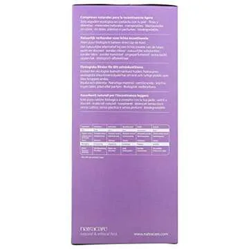 Natracare Dry & Light, Plus, Natural and Absorbent Pads with Organic Cotton Cover for Light Urinary Incontinence (1 Pack, 16 Pads Total)