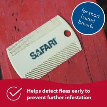 Coastal Pet Double-Sided Dog Flea Comb for Grooming