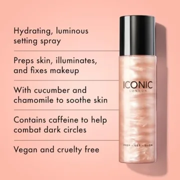ICONIC LONDON Prep-Set-Glow Hydrating Setting Spray