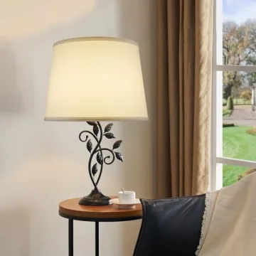 Elegant Drum Lamp Shades Set of 2 - Easy Assembly & Stylish Design