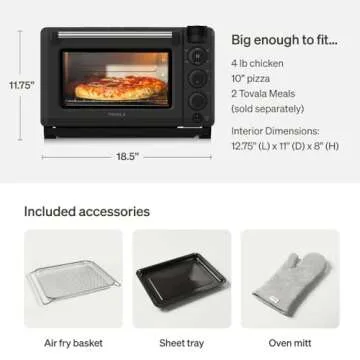Tovala Smart Oven Pro - 6-in-1 Oven with Smartphone Control