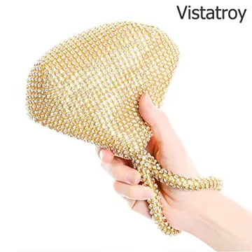 VISTATROY Women's Rhinestone Evening Bag for Parties