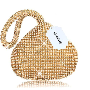 VISTATROY Women's Rhinestone Evening Bag for Parties