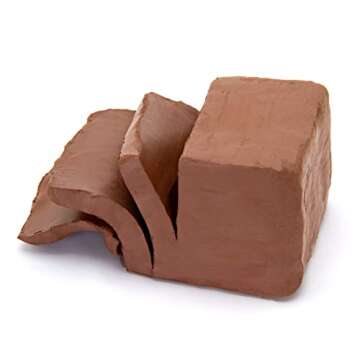 Bastex 5 lbs Low Fire Terra Cotta Pottery Clay