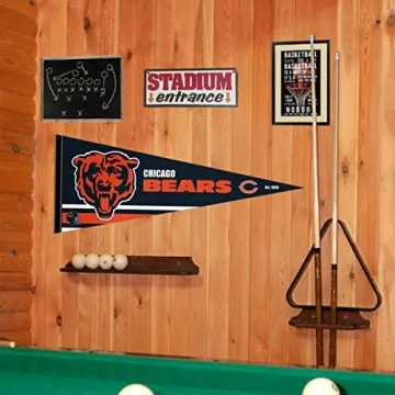 Chicago Bears Pennant Flag for Team Spirit Display