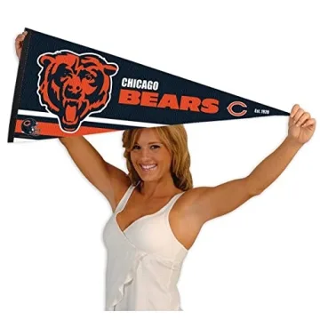 Chicago Bears Pennant Flag for Team Spirit Display