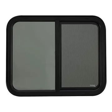 RecPro RV Window - Durable Tempered Glass & Aluminum Frame