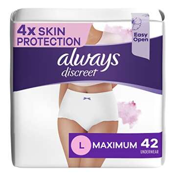 Always Discreet 42ct: Ultimate Protection & Comfort for Women