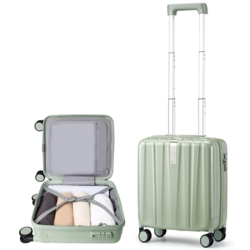 Hanke 14 Inch Underseat Carry On Luggage - Stylish & Lightweight