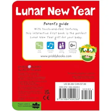 Lunar New Year Touch & Feel Book for Toddlers