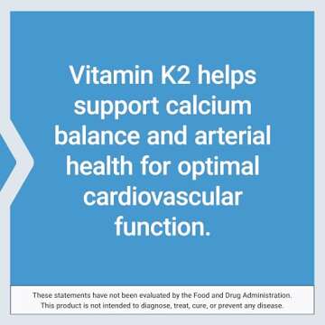 Life Extension Low Dose Vitamin K2 – Supports Arterial Health – Non-GMO, Gluten-Free – 90 Softgels