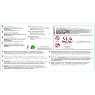 Toyland® 26 Inch Bluey & Bingo Number Foil Balloon - Kids Party Balloons - Number 1-6 Available