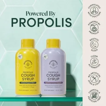 Natural Nighttime Cough Syrup with Elderberry & Bee Propolis