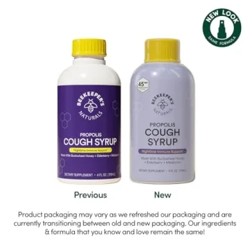 Natural Nighttime Cough Syrup with Elderberry & Bee Propolis