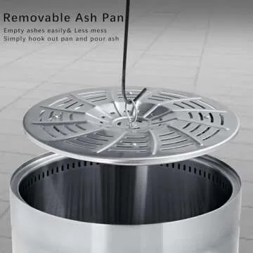 OutVue Smokeless Fire Pit - Portable & Durable Design