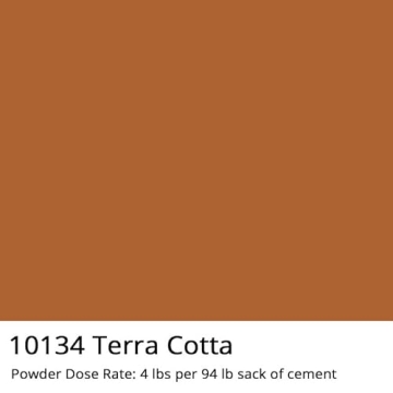 High-Coverage Terra Cotta Concrete Dye for Stunning Colors
