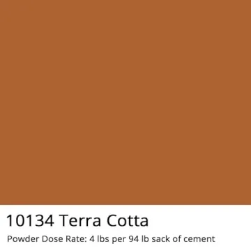 High-Coverage Terra Cotta Concrete Dye for Stunning Colors