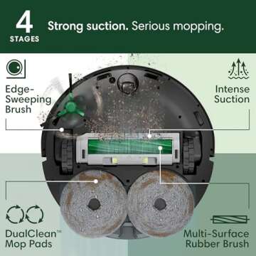 iRobot Roomba Plus 405 - Combo Vacuum & Mop Robot