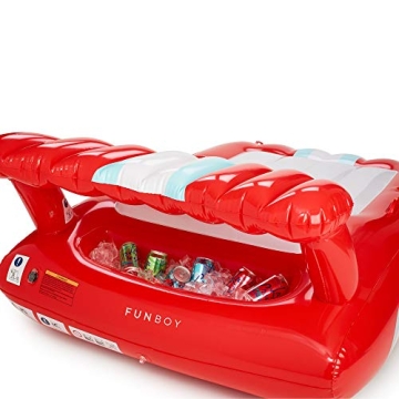 Giant Red Sports Car Pool Float for Luxurious Summer Fun