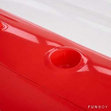 Giant Red Sports Car Pool Float for Luxurious Summer Fun