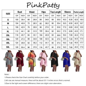 Stylish Women's Plus Size Summer Tracksuit - V Neck Outfit