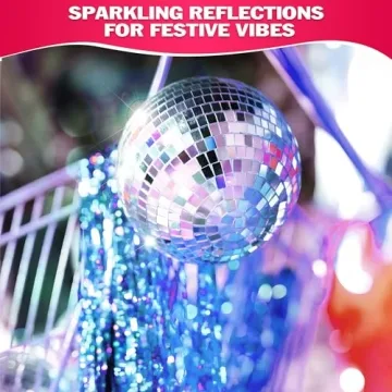 24Pcs Mini Disco Ball Decorations for All Parties