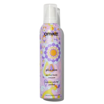 amika Plus Size Body Mousse for Effortless Volume and Hold