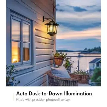 2 Pack Hanging Solar Lantern, Aluminum Outdoor Hanging Solar Lights with 4 Solar Panels, Dusk to Dawn Led Outdoor Solar Lanterns, Anti-Rust Waterproof Solar Wall Lanterns with Hooks, 3000K Warm White