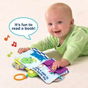 Engaging VTech Peek and Play Baby Book for Infants