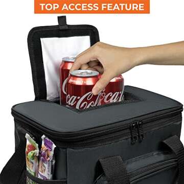 Versatile Insulated OPUX Soft Cooler Bag for Outdoor Fun