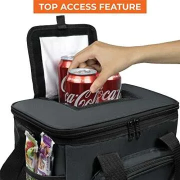 Versatile Insulated OPUX Soft Cooler Bag for Outdoor Fun