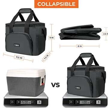 Versatile Insulated OPUX Soft Cooler Bag for Outdoor Fun