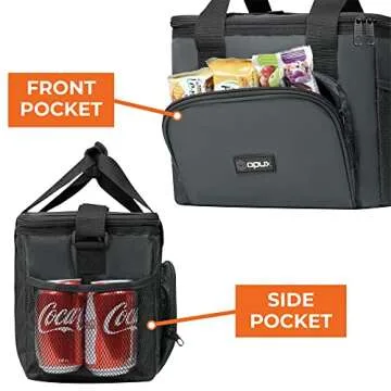 Versatile Insulated OPUX Soft Cooler Bag for Outdoor Fun