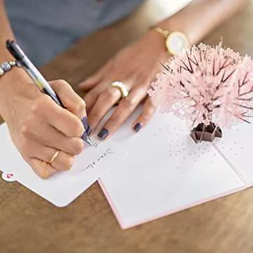 Lovepop Cherry Blossom Pop Up Card, 5x7-3D Greeting Card, Mother's Day Card, Card for Wife or Mom, Anniversary Pop Up Card, Pop Up Birthday Card