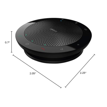Jabra Speak 510 UC Wireless Bluetooth Speakerphone – Outstanding Sound Quality, Portable Conference Speaker for Holding Meetings Anywhere - Certified for Zoom & Google Meet