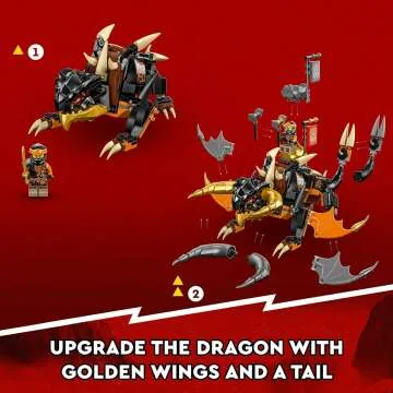 LEGO NINJAGO Cole's Earth Dragon EVO 71782 Playset
