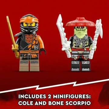 LEGO NINJAGO Cole's Earth Dragon EVO 71782 Playset
