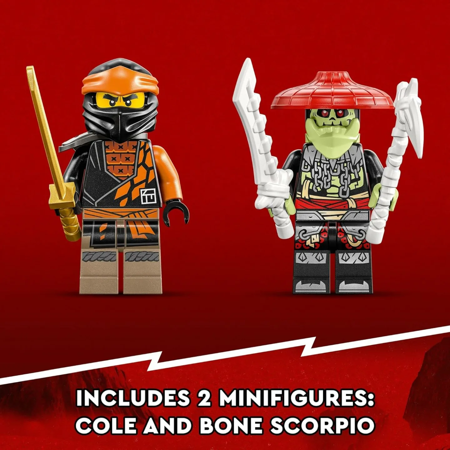 LEGO NINJAGO Cole's Earth Dragon EVO 71782 Playset