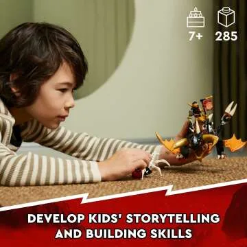 LEGO NINJAGO Cole's Earth Dragon EVO 71782 Playset