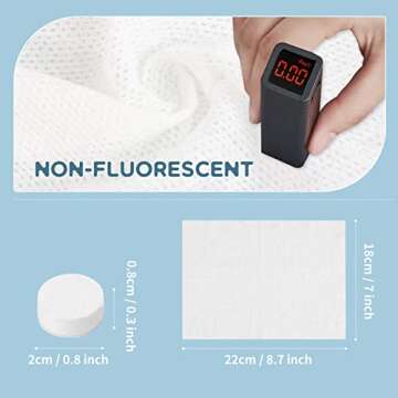 Simfree 100PCS Compressed Towel,Disposable Face Compressed Towel,Disposable Portable Face Towel Mini...