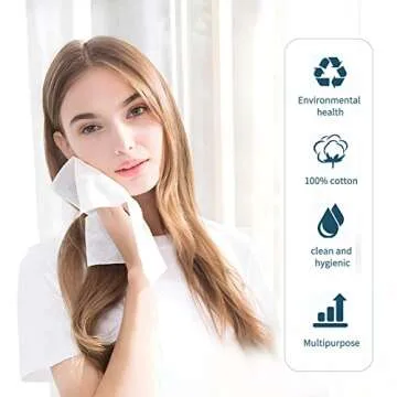 Simfree 100PCS Compressed Towel,Disposable Face Compressed Towel,Disposable Portable Face Towel Mini Tablets Cotton Coin Tissue for Travel,Camping,Hiking,Sports, Home Compressed Hand Wipes(Pink)