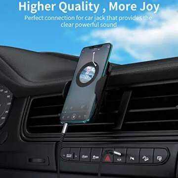 Quality 2 Pack AUX Cable - Hi-Fi Sound & Durable Design