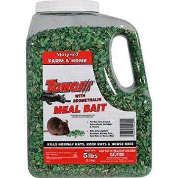 Effective Tomcat Rodent Bait with Bromethalin - 5 lb for Quick Pest Control