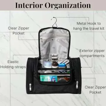 Baggallini Toiletry Kit for Organized Travel Accessories