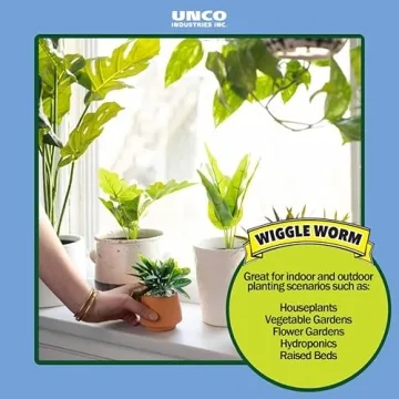 Wiggle Worm Organic Worm Castings – 4.5 Pounds of Pure Growth Magic