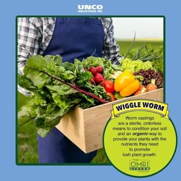 Wiggle Worm Organic Worm Castings – 4.5 Pounds of Pure Growth Magic