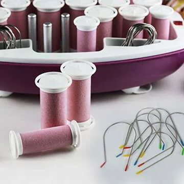 Durable Hot Curler Clips for Effortless Curls - 20 pcs