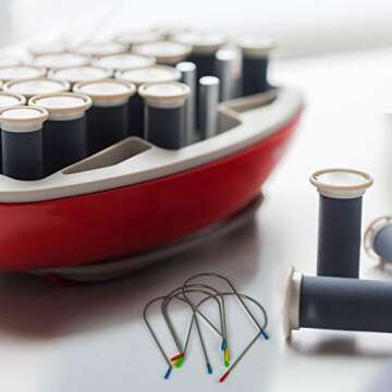 Durable Hot Curler Clips for Effortless Curls - 20 pcs