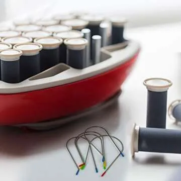 Durable Hot Curler Clips for Effortless Curls - 20 pcs